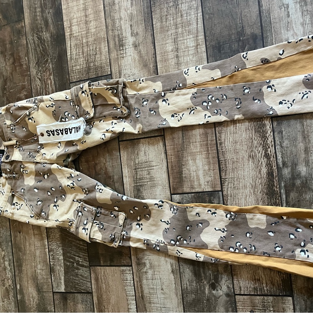 Men's Camouflage Jeans - Brown